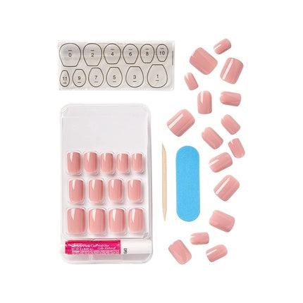 KISS Gel Fantasy Nails Ribbons Pink