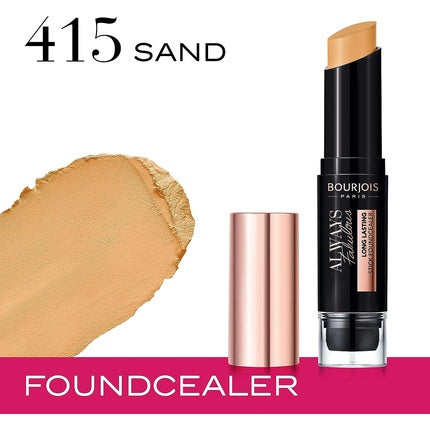 Bourjois - Always Fabulous 2-In-1 Foundcealer Stick - Sand 415