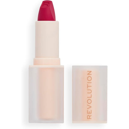 Makeup Revolution Lip Allure Soft Satin Lipstick Satin-luxe Finish All-Day Wear Material Girl Wine