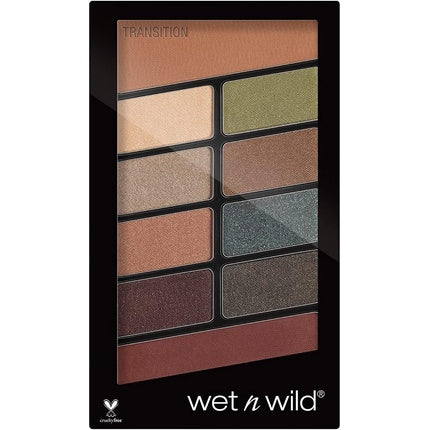 Wet N Wild Color Icon 10 Pan Eyeshadow Palette with 10 Bright Shades