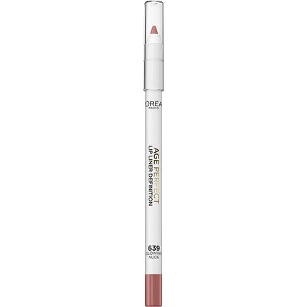 L'Oreal Age Perfect Anti-Feathering Lip Liner Pencil 639 Glowing Nude