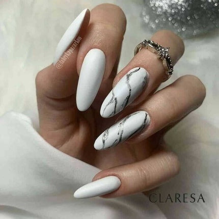 Claresa Soak Off Uv/Led Hybrid Nail Polish 1000 White 5g