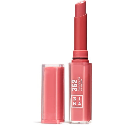 3INA Makeup The Color Lip Glow 362 Soft Pink Lip Balm with Shea Butter 1.60g