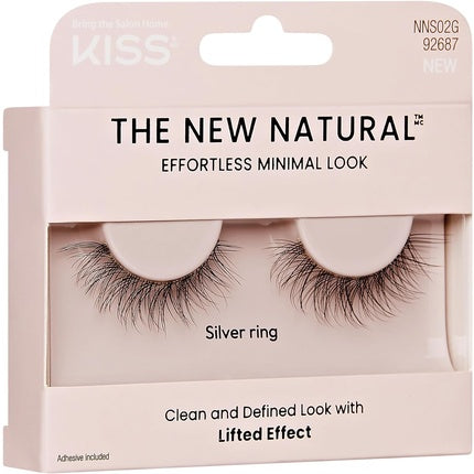 KISS The New Natural False Eyelashes Full Strip Lash 1 Pair