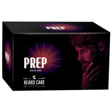 PREP Bread Care Gift Set - 50ml Oil, 100ml Shaving Gel, Pouch