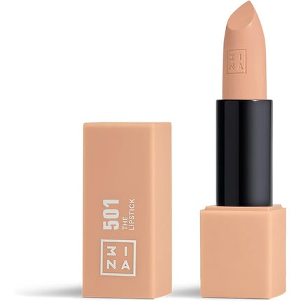 3INA MAKEUP The Lipstick 501 Cream Lipstick with Vitamin E and Shea Butter to Nourish the Lips Long Lasting Lip Color with Matte Finish and Creamy Texture Vegan Cruelty Free