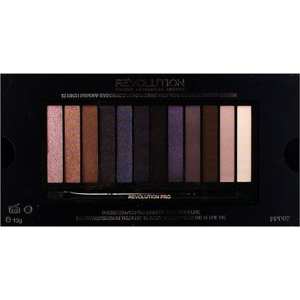 Makeup Revolution Iconic Smokey Eyeshadow Palette 12 Colors 13g