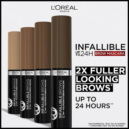 L'Oreal Infallible Brows Eyebrow Gel 3.0 Brunette 4.9ml