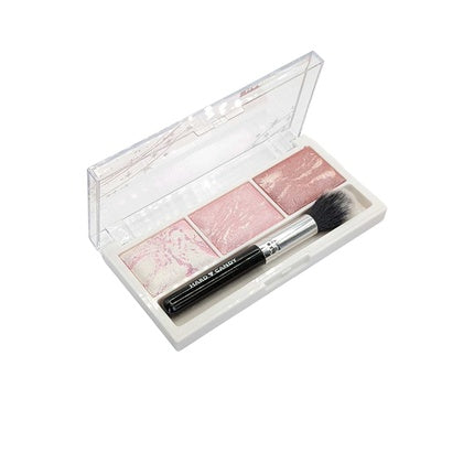 Hard Candy Brightening Baked Trio 8.4g - First Mauve