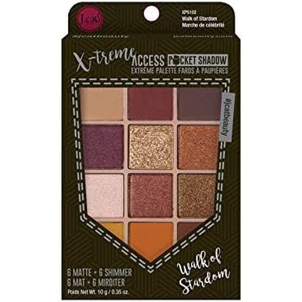 J. Cat Beauty X-Treme Access Pocket Shadow Walk Of Stardom