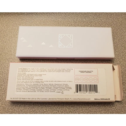 OFRA Signature Sweet Dreams Eyeshadow Palette Full Size 5 Shades - New in Box