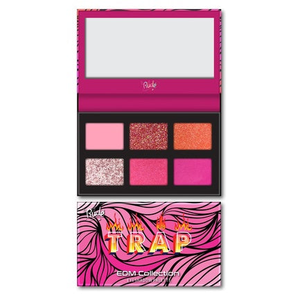 RUDE EDM Collection Vibrant Color Themed Eyeshadow in Trap