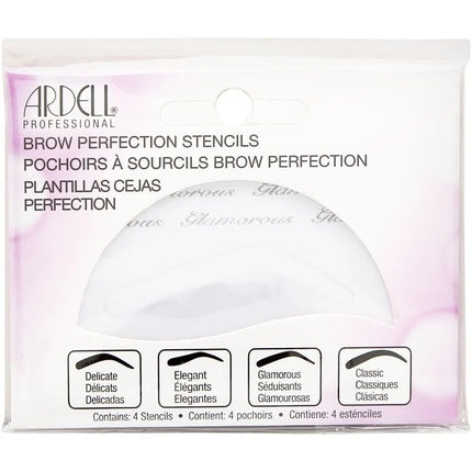 Ardell Brow Perfection Stencils - The Original 4 Pack