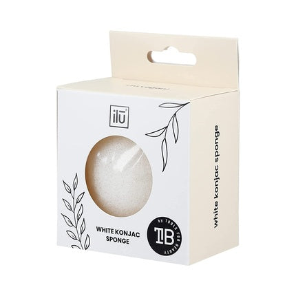 T4B Ilu Konjac Makeup Sponge with Cord - White