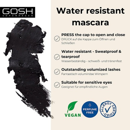 Gosh Just Click It Volumizing Waterproof Mascara 001 Black 10ml