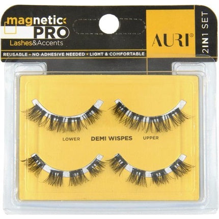 Auri Magnetic Pro Demi Wispies Magnetic Lashes - 2 Pairs