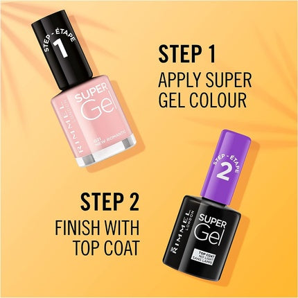 Rimmel London Supergel Top Coat 001 12ml