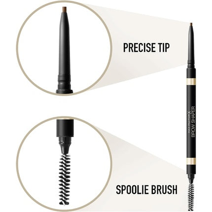 Max Factor Brow Shaper Double Tipped Mechanical Pencil with Spoolie Brush