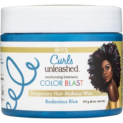 Color Blast Temporary Hair Makeup Wax Bodacious Blue