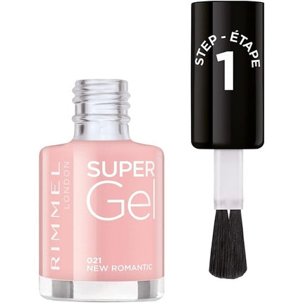 Rimmel London Super Gel Nail Polish 21 New Romantic 12ml