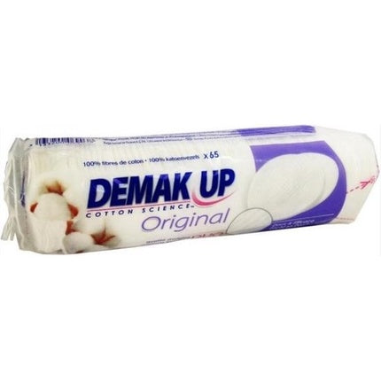 Demak'up Cotton Pads - 65 Pieces