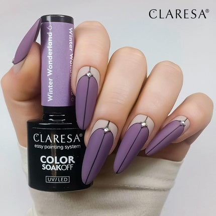 Claresa Winter Wonderland UV Nail Polish 5ml - Pack of 6