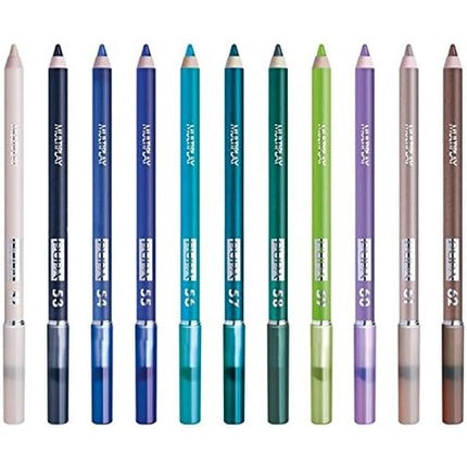 Pupa Milano Multiplay Eye Pencil 61 Platinum for Women 0.04 oz