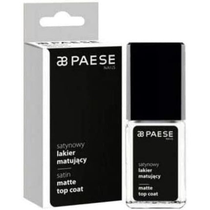 Paese Cosmetics Matt Top Coat Nail Polish 9ml