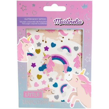 Glitter Unicorn Temporary Tattoo