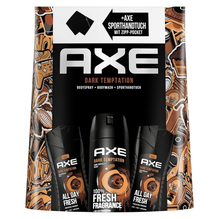 Axee Gift Set Dark Temptation Care Set with Deodorant and Shower Gel