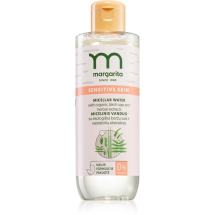 Margarita Sensitive Skin Micellar Water Makeup Remover and Cleanser - 200 ml