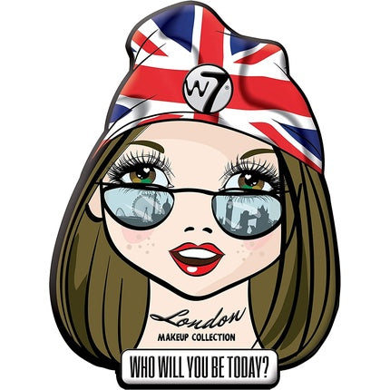 W7 London Girl Collection Gift Set with Mascara, Eyeliner, Liquid Lipstick, and Eyeshadow