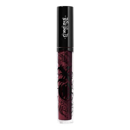 KVD Vegan Beauty XO Vinyl Lip Cream Lip Gloss Dahlia Deep Reddish Burgundy