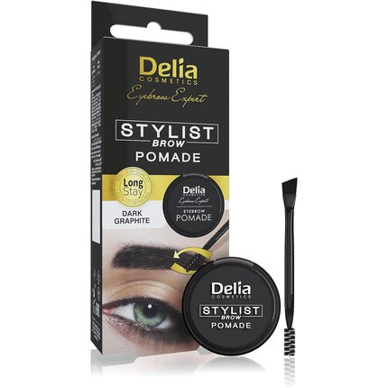 Delia Cosmetics Brow Pomade Graphite Eyebrow Expert Stylist