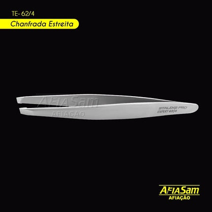 Staleks Expert 62 Type 4 Slant Eyebrow Tweezers