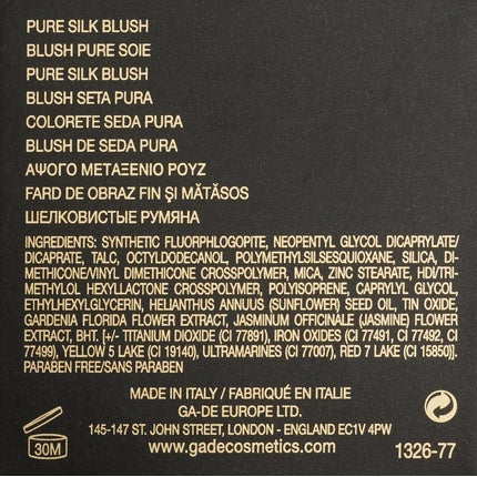 GA-DE Idyllic Pure Silk Blush 77 Tea Rose 11g