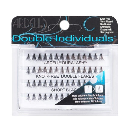 ARDELL Double Individuals Short Knot Free Eyelashes 56 Pieces Black
