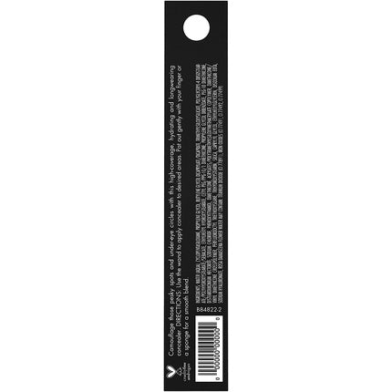 e.l.f. Hydrating Camo Concealer Lightweight Full Coverage Long Lasting 0.20 Fl Oz Light Ivory