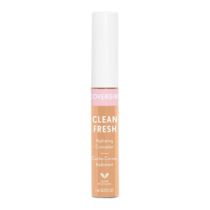 COVERGIRL Clean Fresh Hydrating Concealer Lightweight Vegan Formula 23 Fl Oz 340 Light