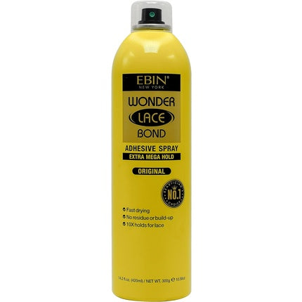 EBIN Wonder Lace Bond Spray 420ml Extra Mega Hold