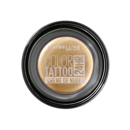 Maybelline New York Eyestudio Color Tattoo 24h Gel-Cream Eyeshadow Creme De Nude 4g