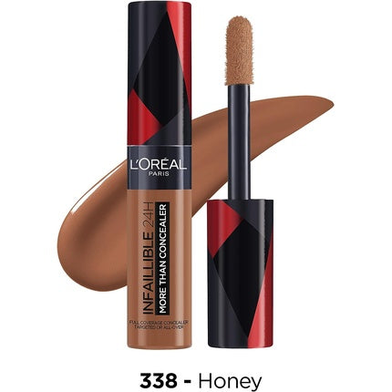 L'Oréal Paris Infallible 24H More Than Concealer Full Coverage Longwear Matte Finish 338 Honey 11ml