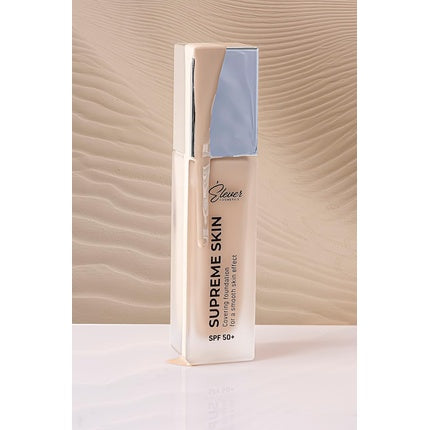 Elever Cosmetics Supreme Skin Foundation for Men and Women Perfect Complexion Flawless Skin Smooth Makeup 30ml Ivory