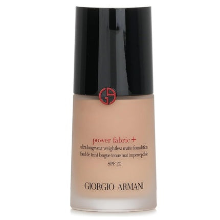 Giorgio Armani Power Fabric + Ultra Longwear Weightless Matte Foundation 3.5 SPF 20 30ml 1oz