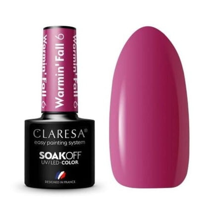 Claresa Warmin Fall UV Nail Polish 5ml - Pack of 6