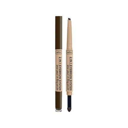 Wibo 2 In 1 Eyebrow System Eyebrow Pencil No. 3 2g