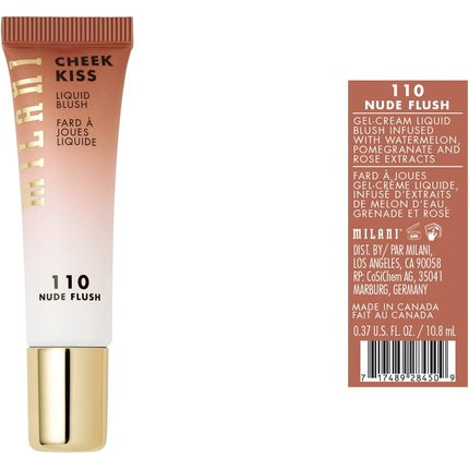 Milani Cheek Kiss Liquid Blush Nude Flush 10.8ml