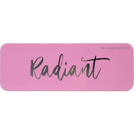 Essentials Radiant Blush Palette with 4 Matte and Pearly Colors and Face Brush - Professional Makeup Kit - Gift Set for Girls, Teenagers and Women