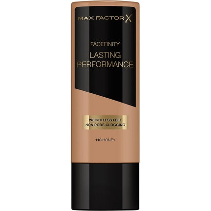 Max Factor Lasting Performance Liquid Foundation 110 Honey Full Coverage