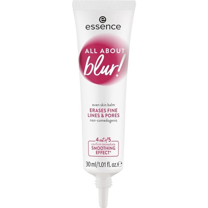 essence ALL ABOUT blur! even skin balm Basis White Mattifying Smoothing Instant Result Matt Vegan Oil-Free Paraben-Free Microplastic-Free 30ml